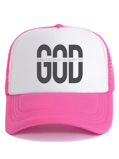 Psalm 91 Christian Unisex Mesh Baseball Cap-LOVELLX