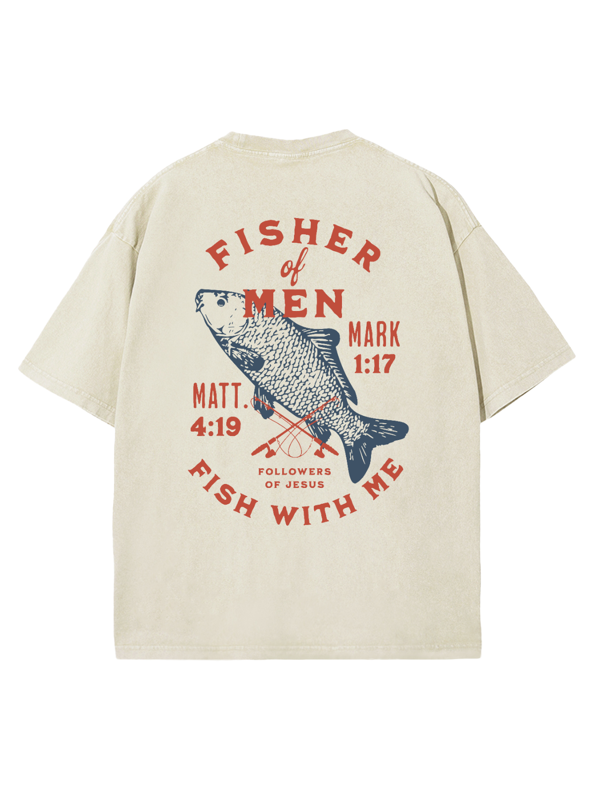 Fisher Of Men Unisex Washed T-Shirt