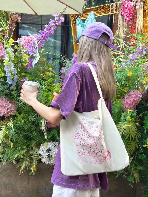 Foldable Large Capacity Colorful Canvas Bag