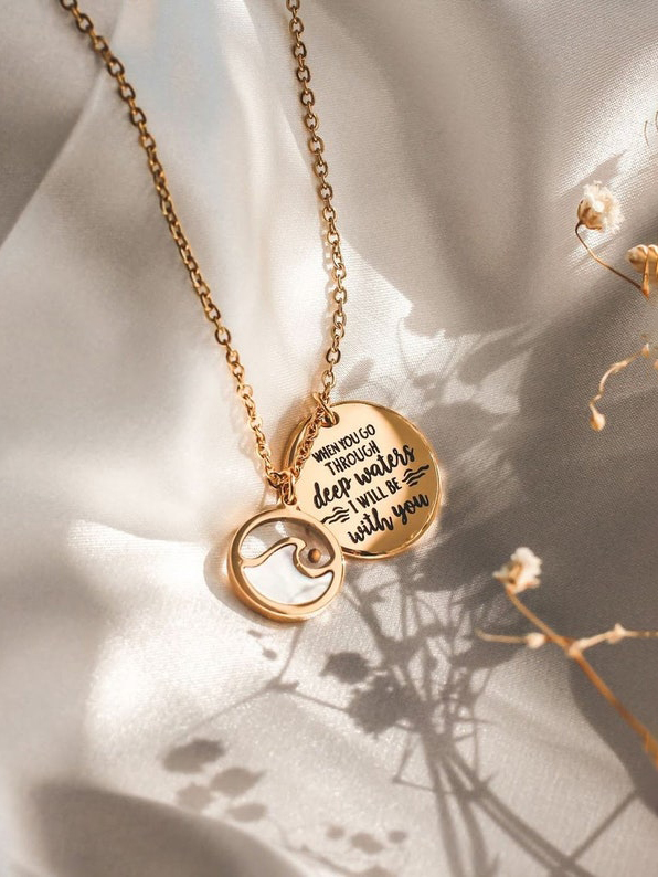 Deep Waters Mustard Seed Necklace-LOVELLX