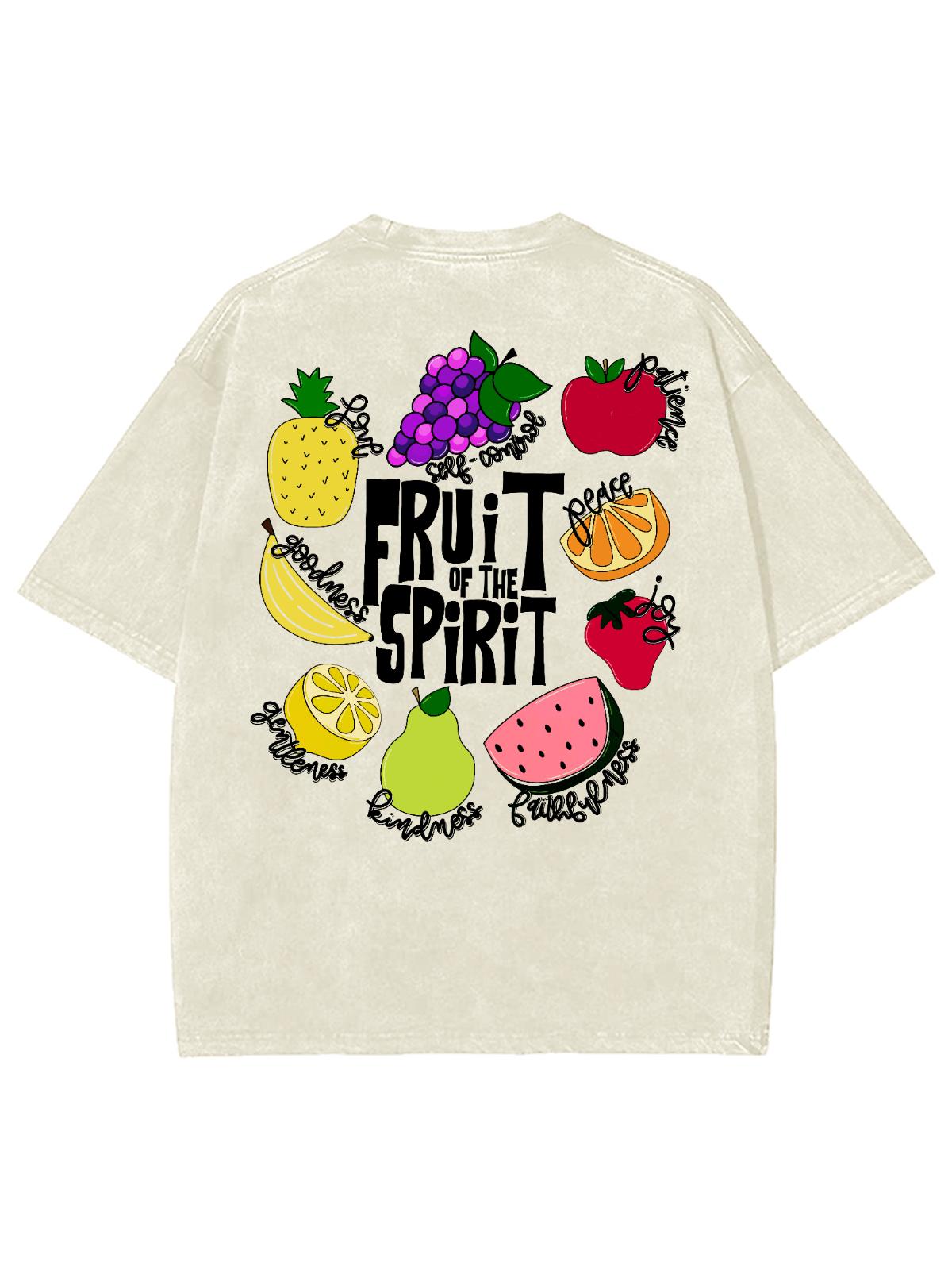 Fruit Of The Spirit Unisex Washed T-Shirt