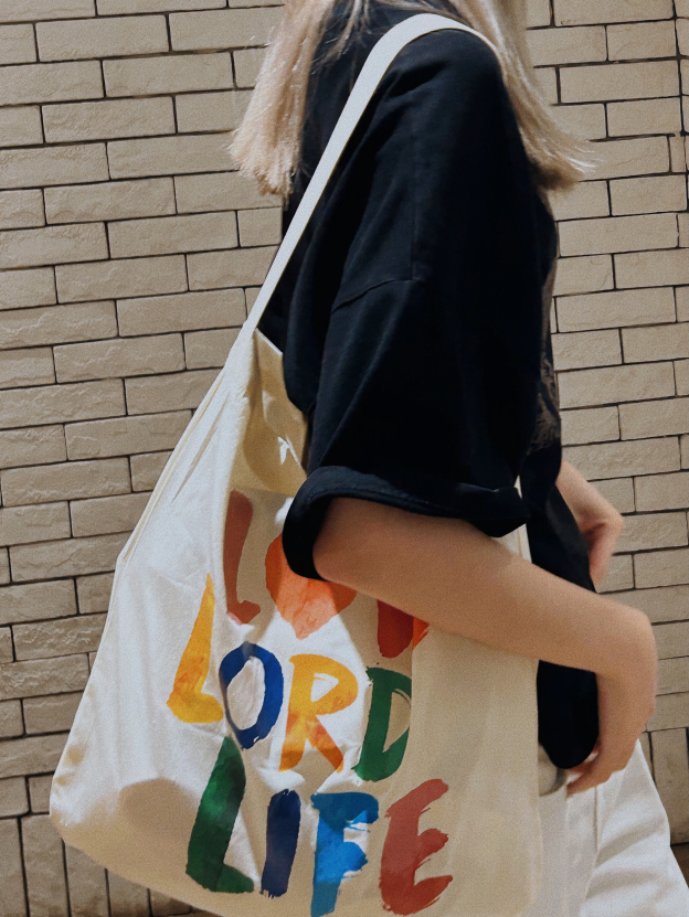 Foldable Large Capacity Colorful Canvas Bag