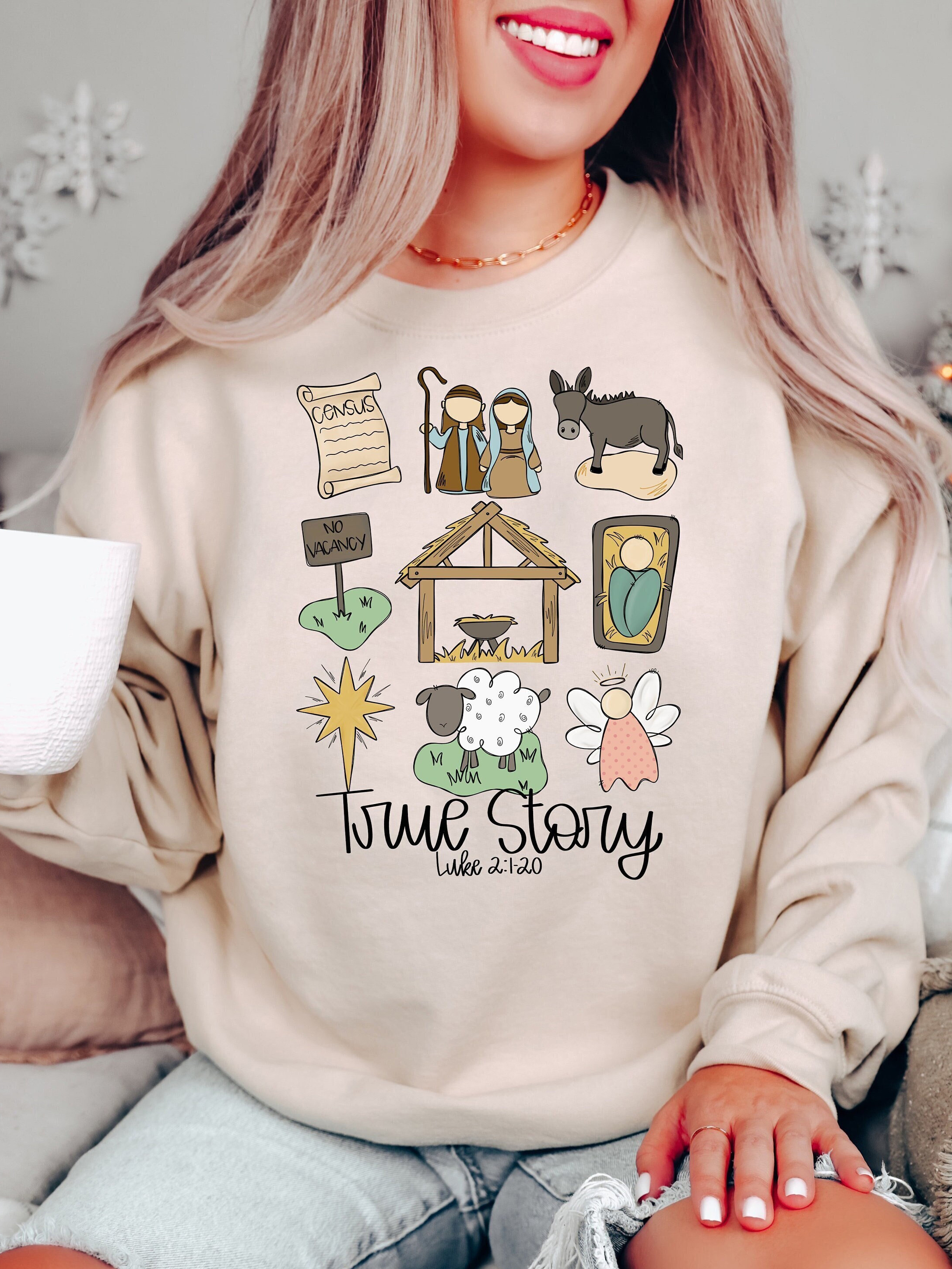 True Story Unisex Cotton Sweatshirt