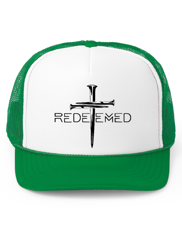 Redeemed Unisex Cotton Mesh Baseball Cap-LOVELLX