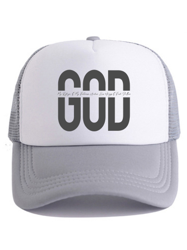 Psalm 91 Christian Unisex Mesh Baseball Cap-LOVELLX