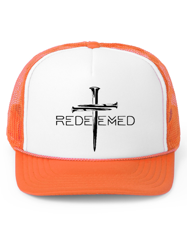 Redeemed Unisex Cotton Mesh Baseball Cap-LOVELLX