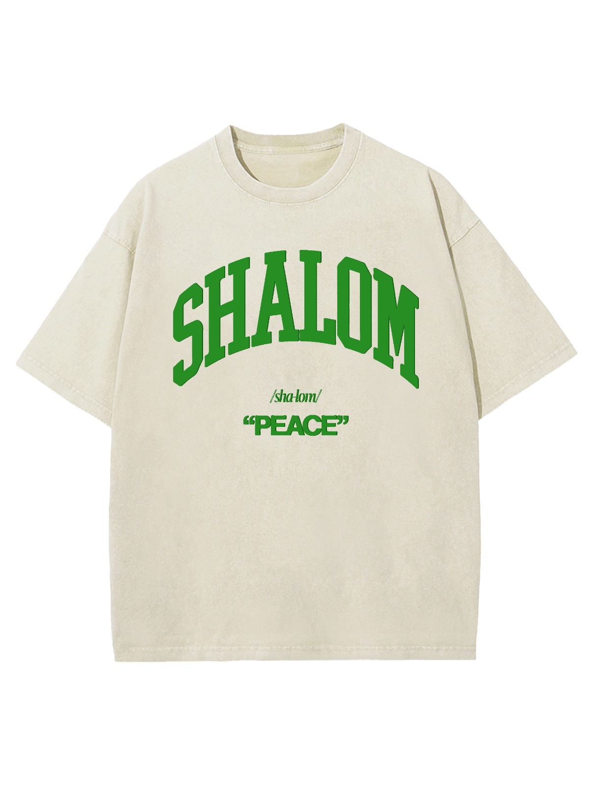 Peace Unisex Washed T-Shirt
