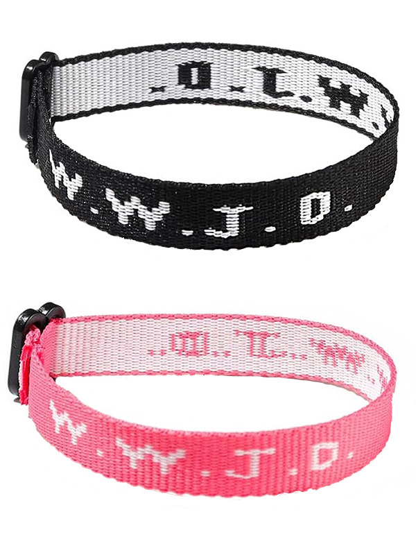 W.W.J.D. Unisex Printed Wristband