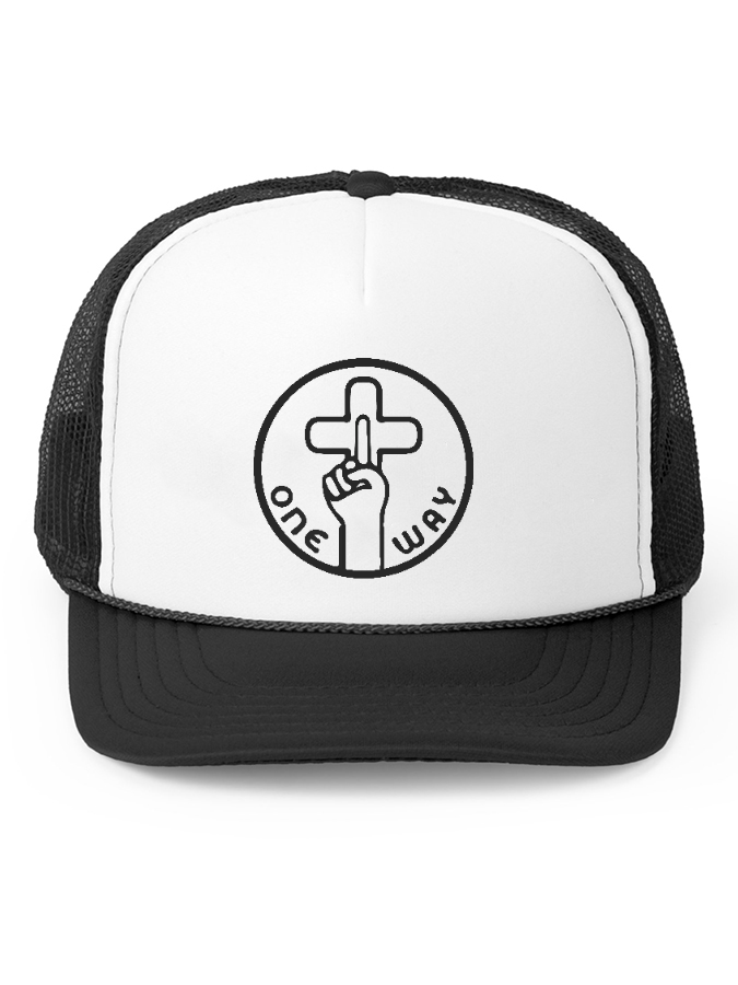 One Way Unisex Mesh Baseball Cap-LOVELLX