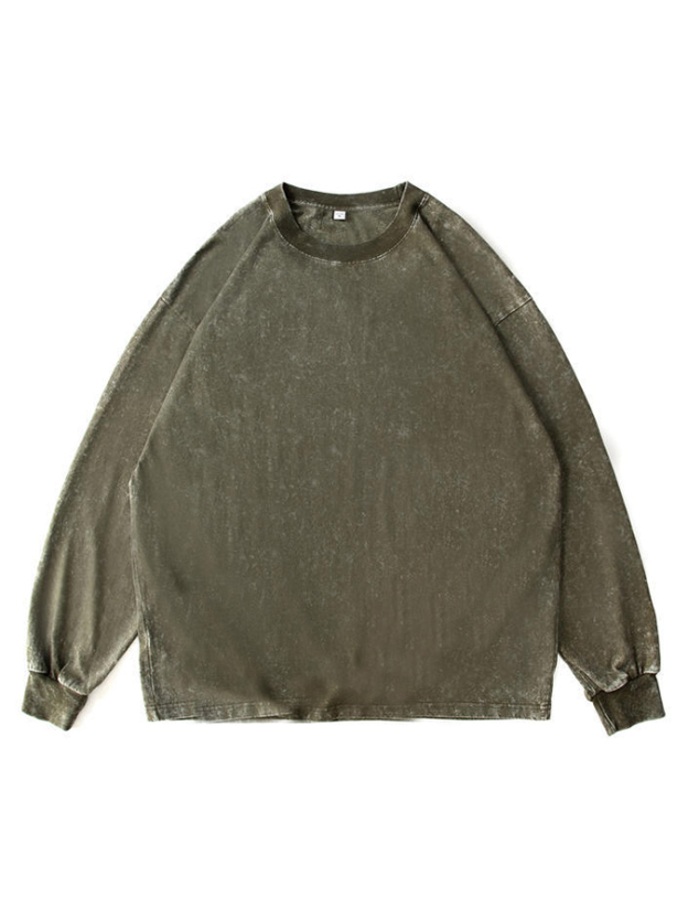 Forgiven Unisex Washed Long Sleeve T-Shirt-LOVELLX