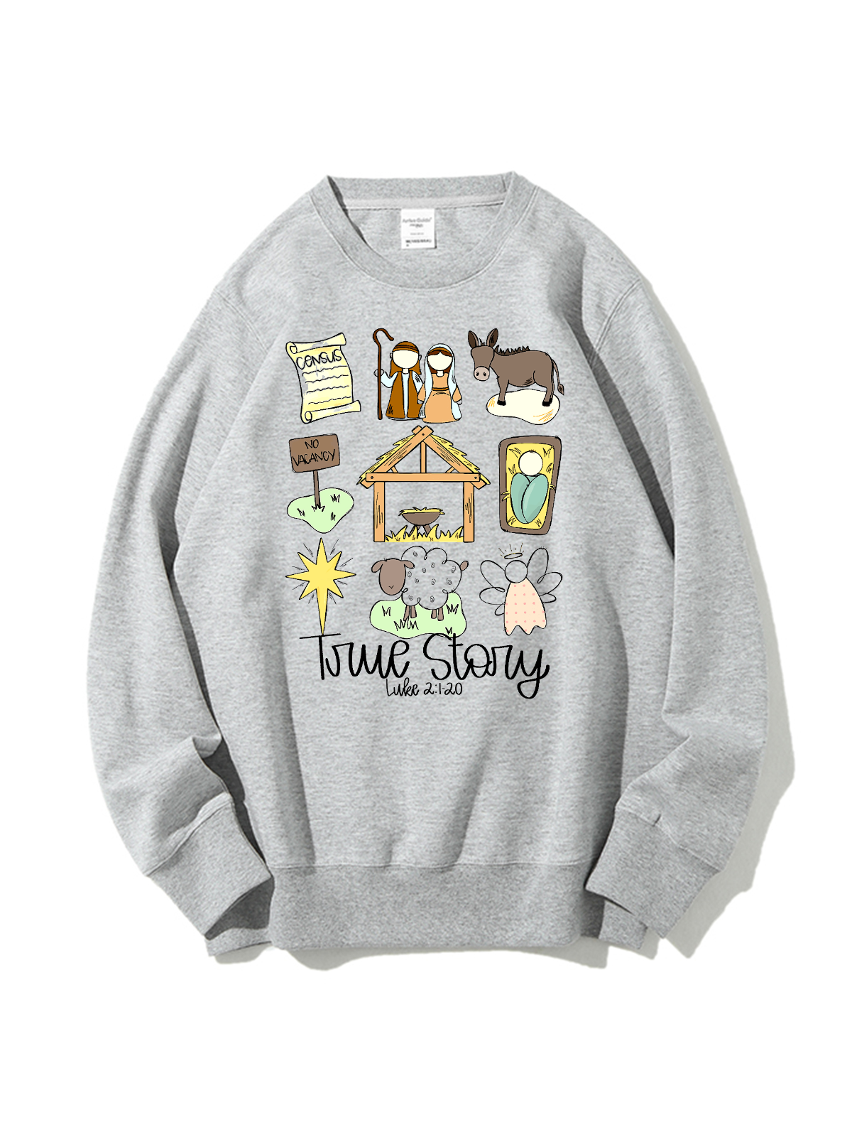 True Story Unisex Cotton Sweatshirt