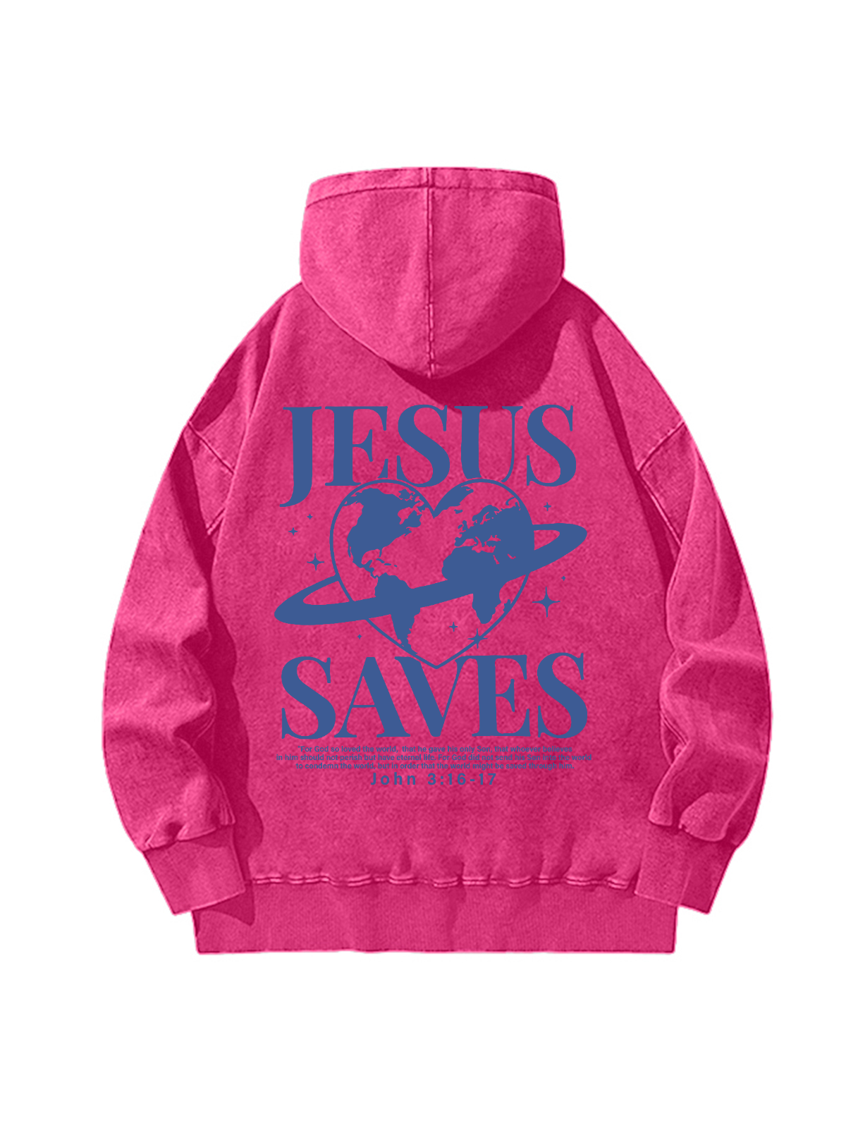 Jesus Saves Unisex Washed Hoodie, Christian t shirts, Lovellx