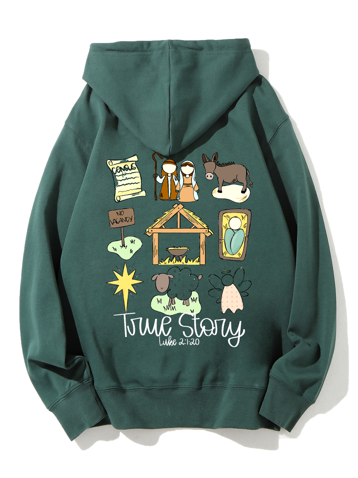 True Story Unisex Cotton Drawstring Hoodie