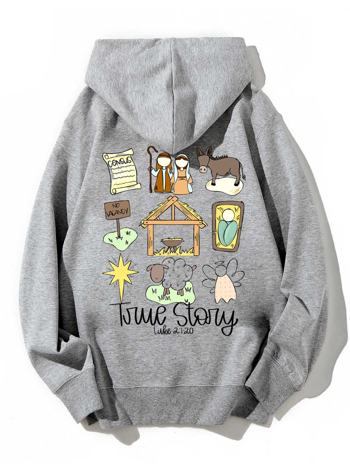 True Story Unisex Cotton Drawstring Hoodie
