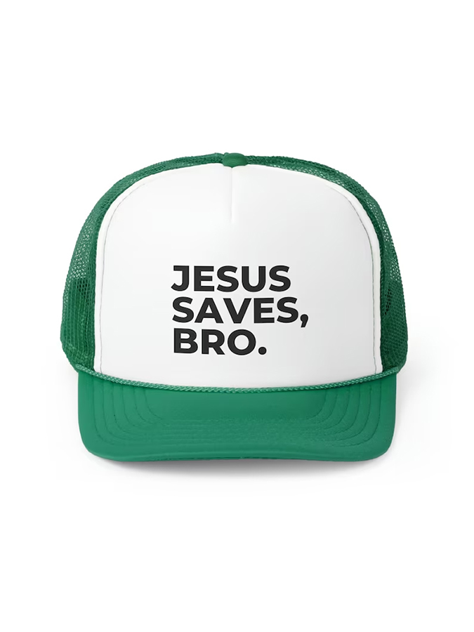 Jesus Saves Bro Unisex Mesh Baseball Cap-LOVELLX