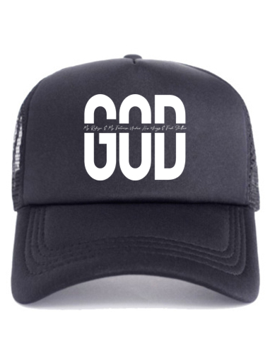 Psalm 91 Christian Unisex Mesh Baseball Cap-LOVELLX