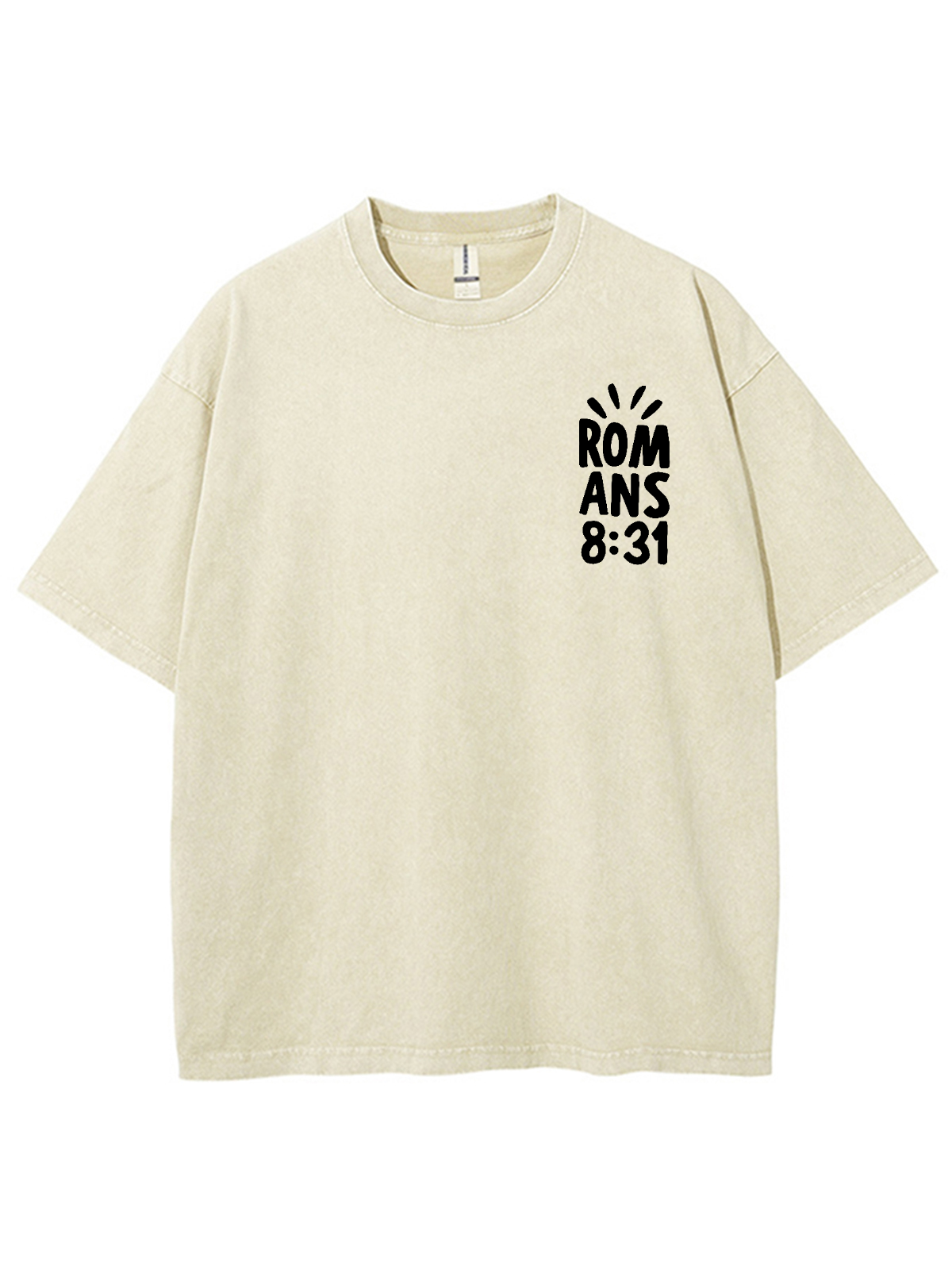 If God Is For Us Unisex Washed T-Shirt