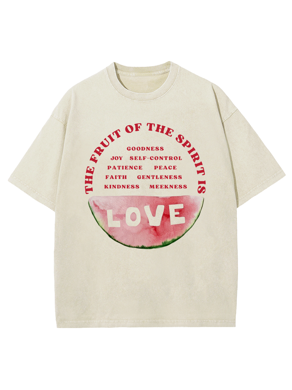 Fruit Of The Spirit Unisex Washed T-Shirt