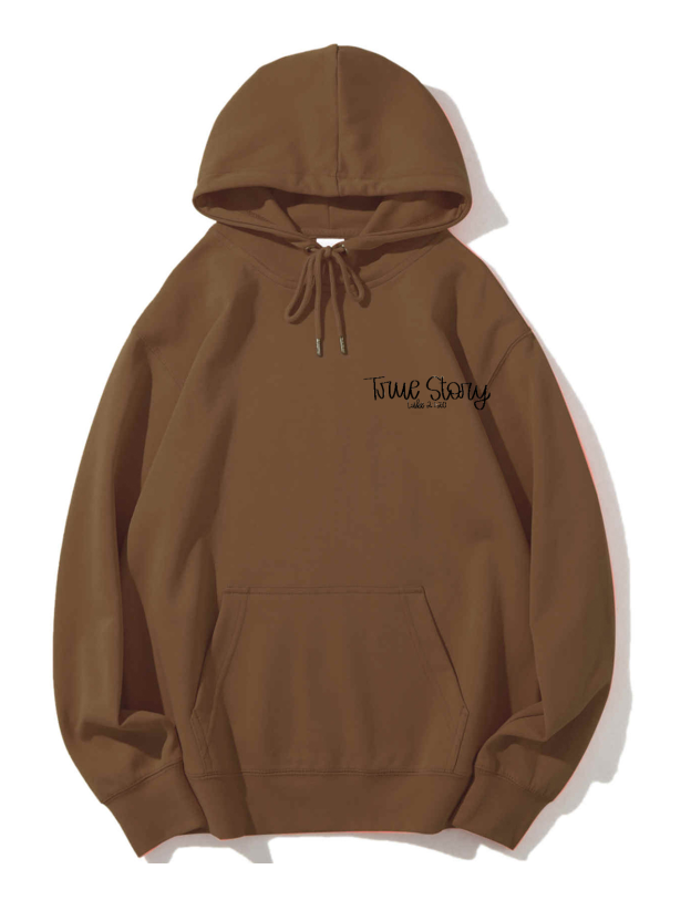 True Story Unisex Cotton Drawstring Hoodie