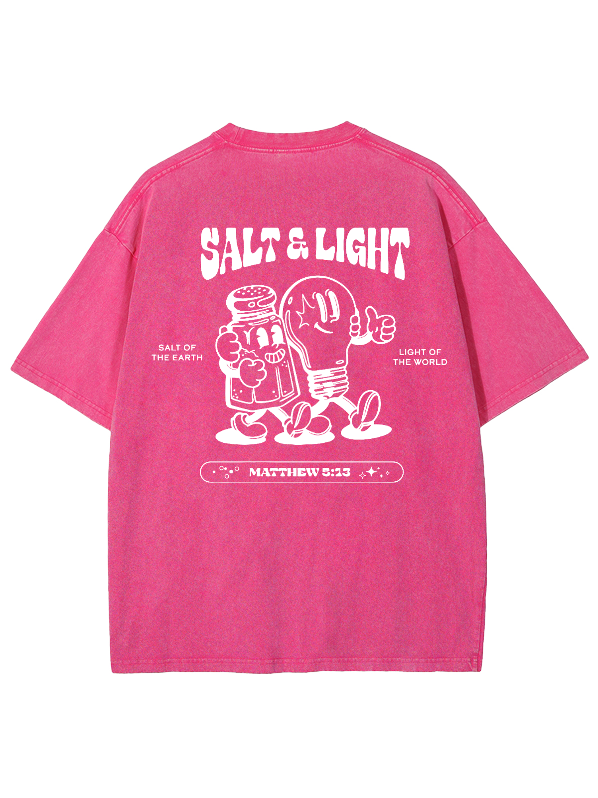 Salt & Light Unisex Washed T-Shirt