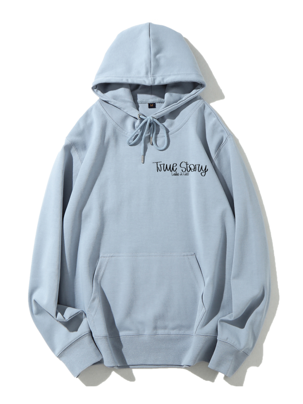 True Story Unisex Cotton Drawstring Hoodie
