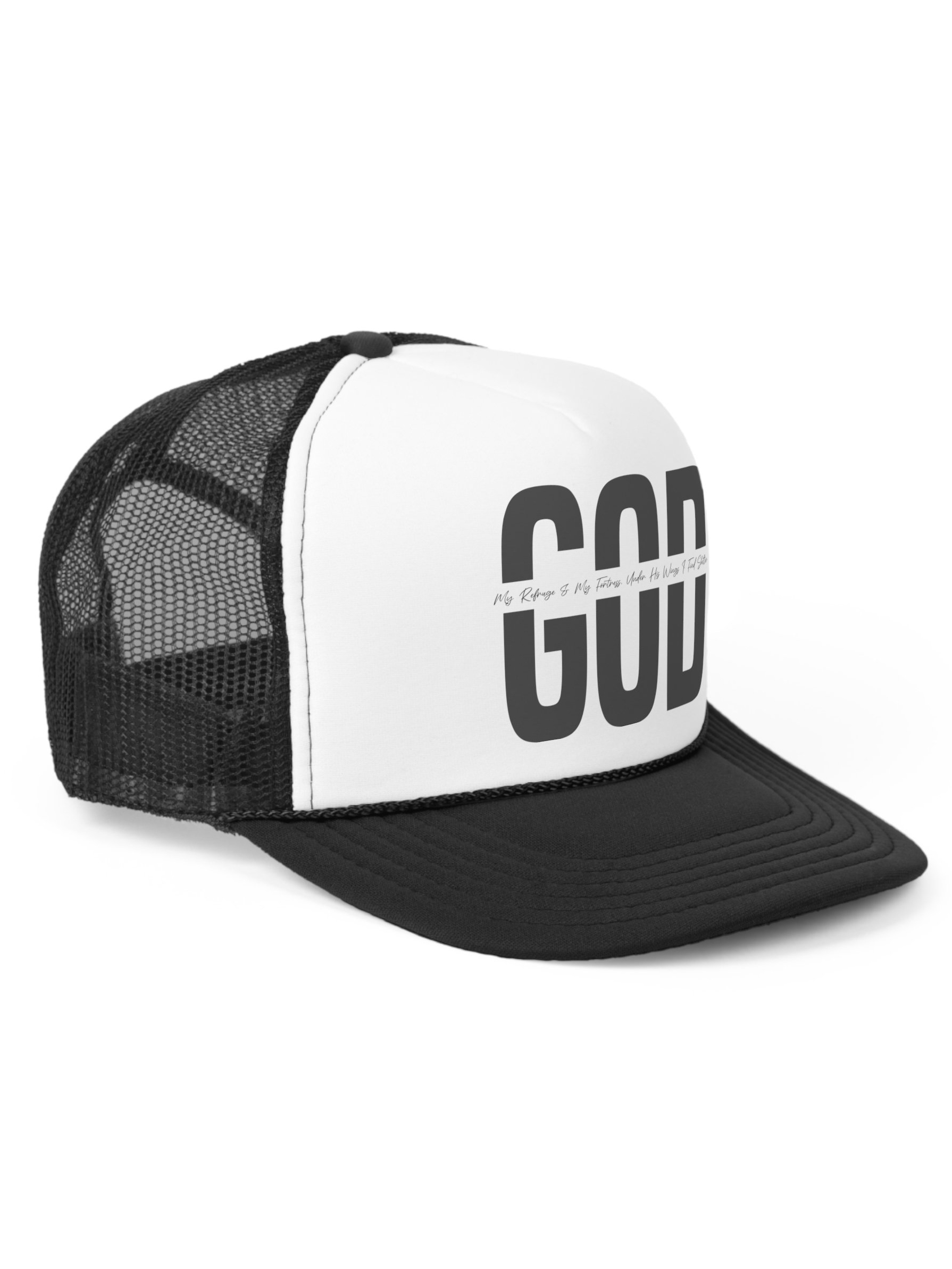Psalm 91 Christian Unisex Mesh Baseball Cap-LOVELLX