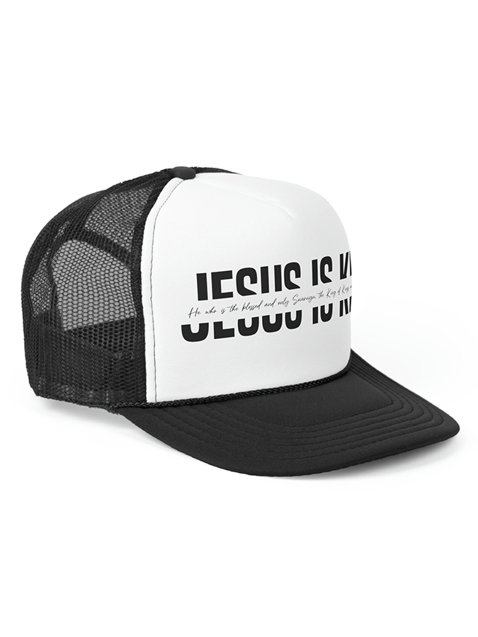Jesus Is King Unisex Mesh Baseball Cap-LOVELLX