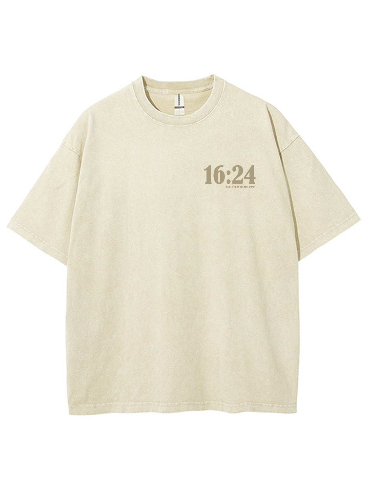 Kind Words Are Like Honey Unisex Washed T-Shirt