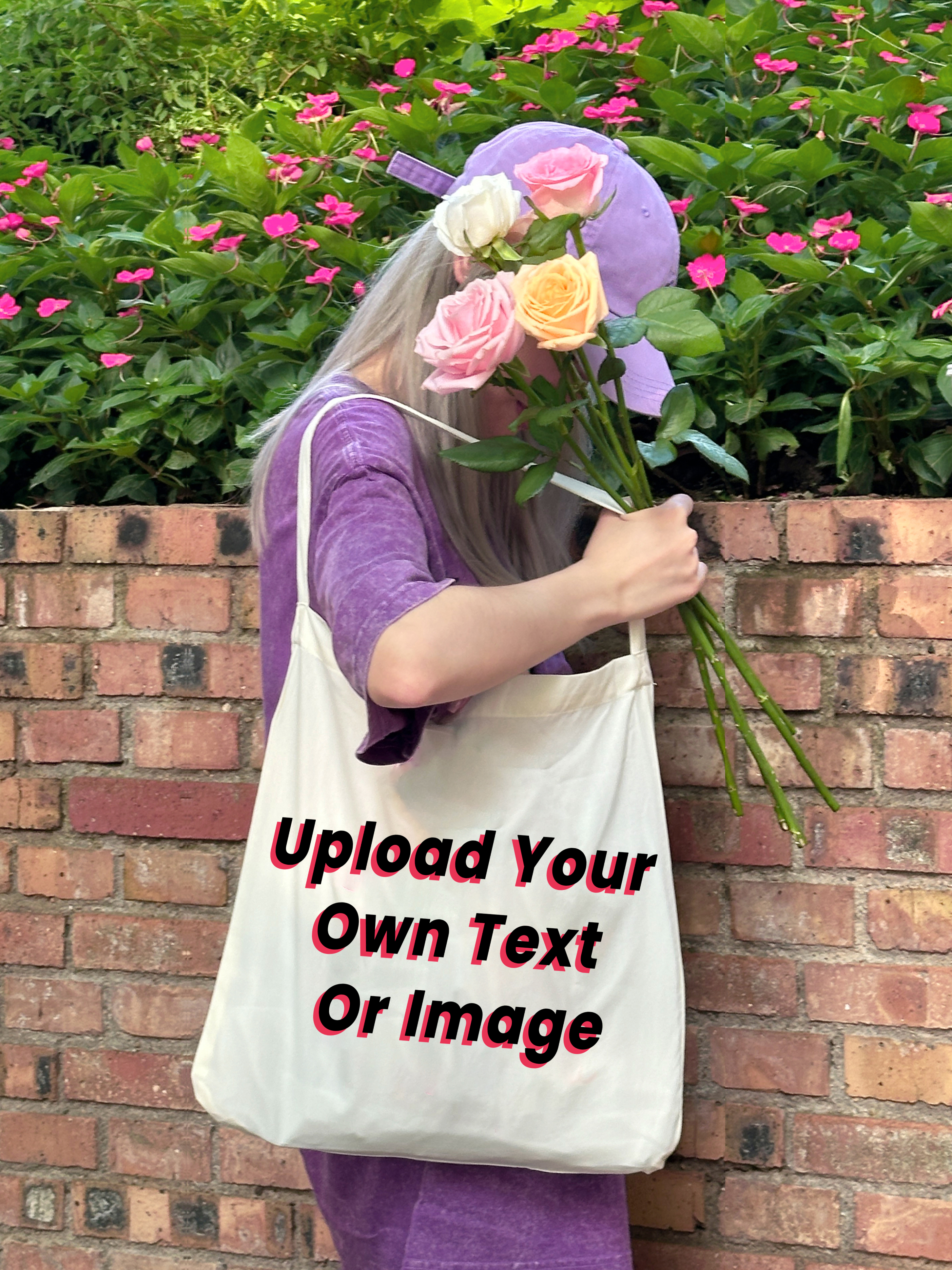 Personalized FoldableLarge Capacity Colorful Canvas Bag