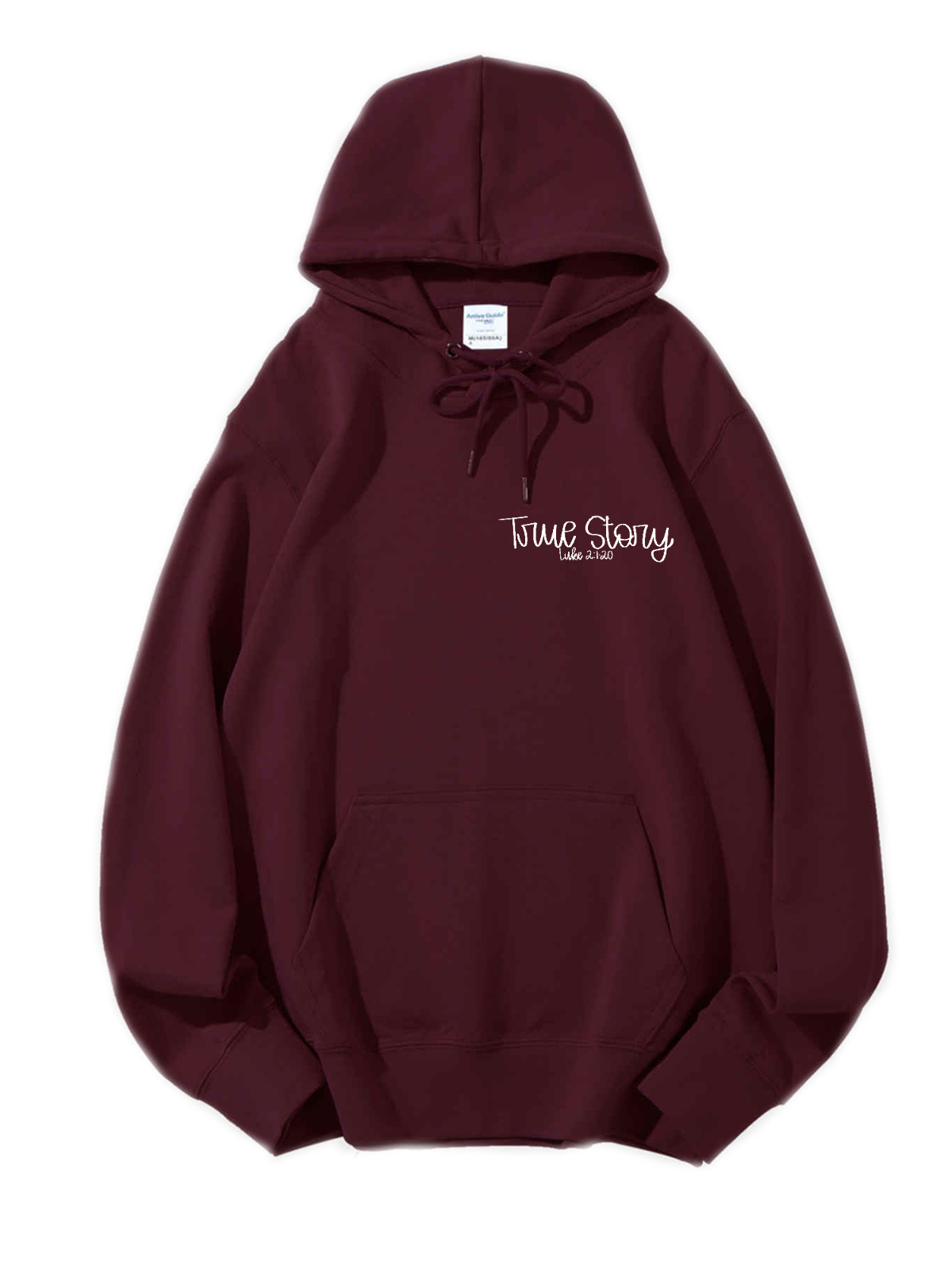 True Story Unisex Cotton Drawstring Hoodie