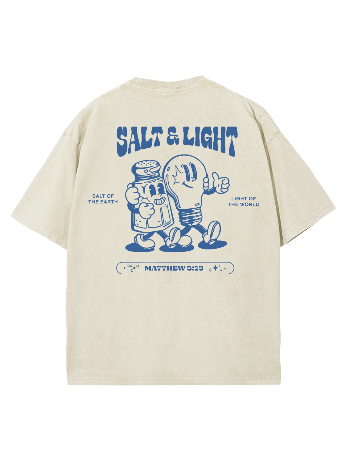 Salt & Light Unisex Washed T-Shirt