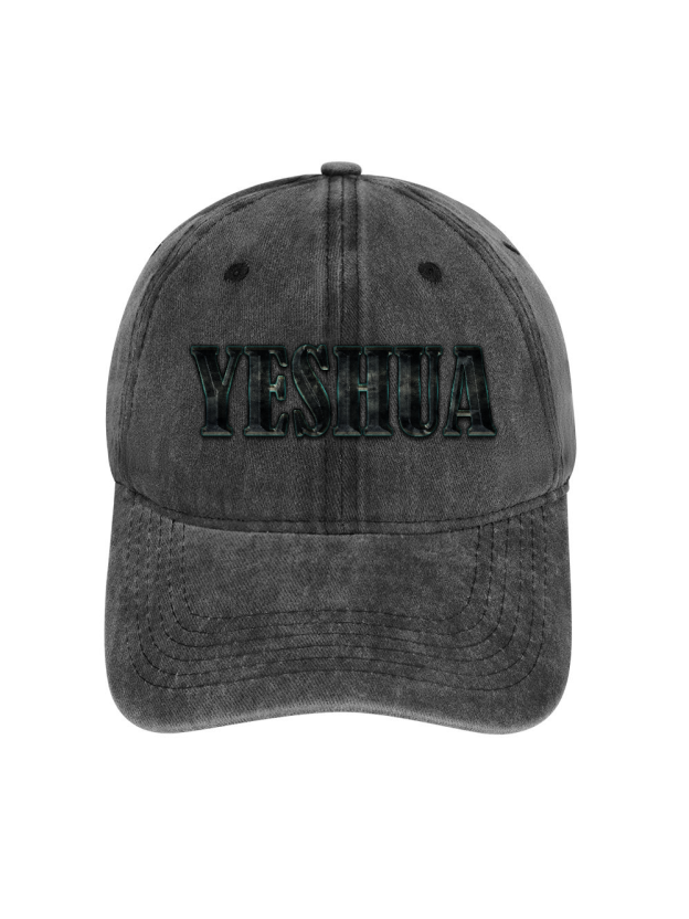 Yeshua Unisex Washed Baseball Cap-LOVELLX