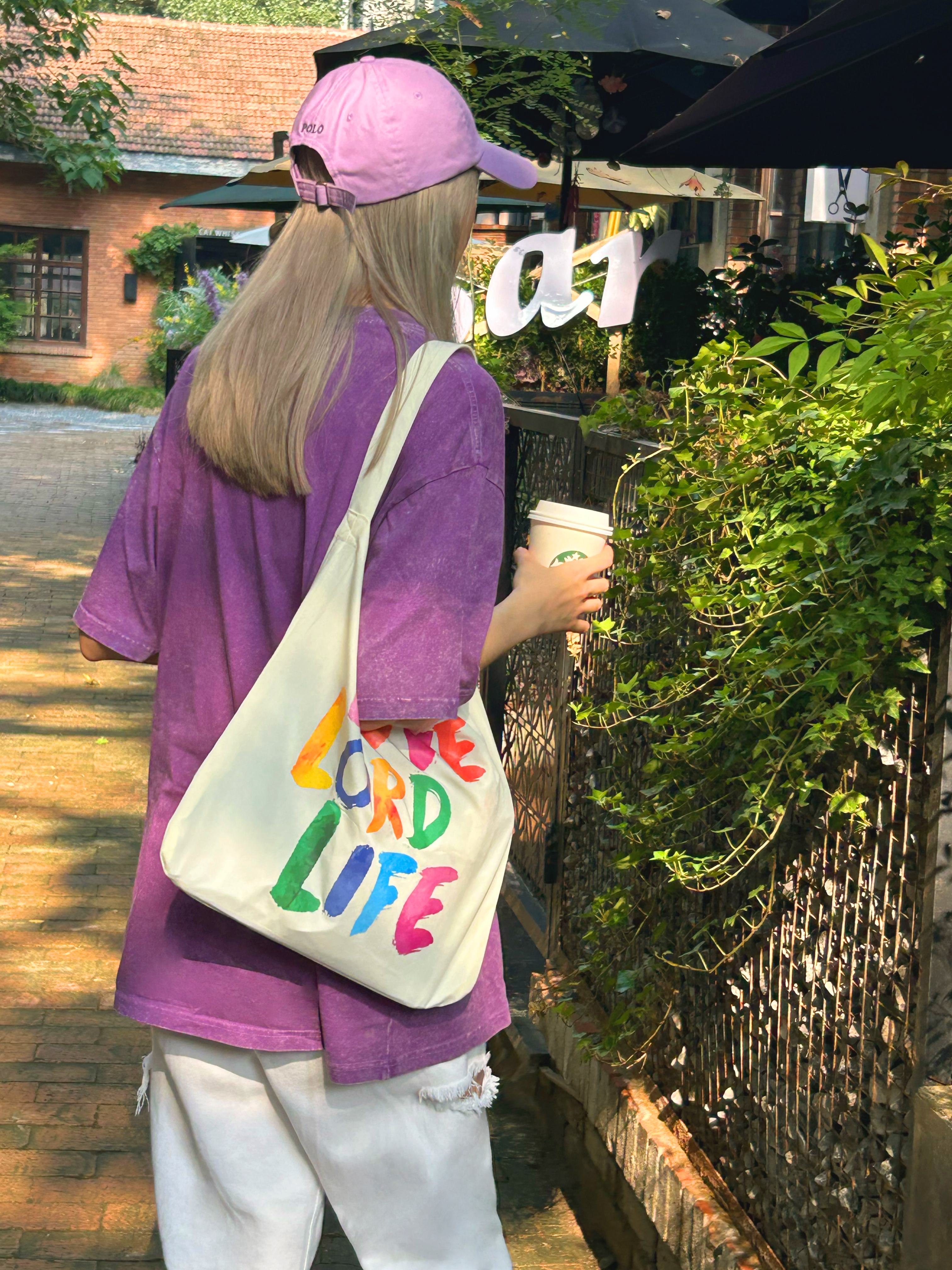 Foldable Large Capacity Colorful Canvas Bag