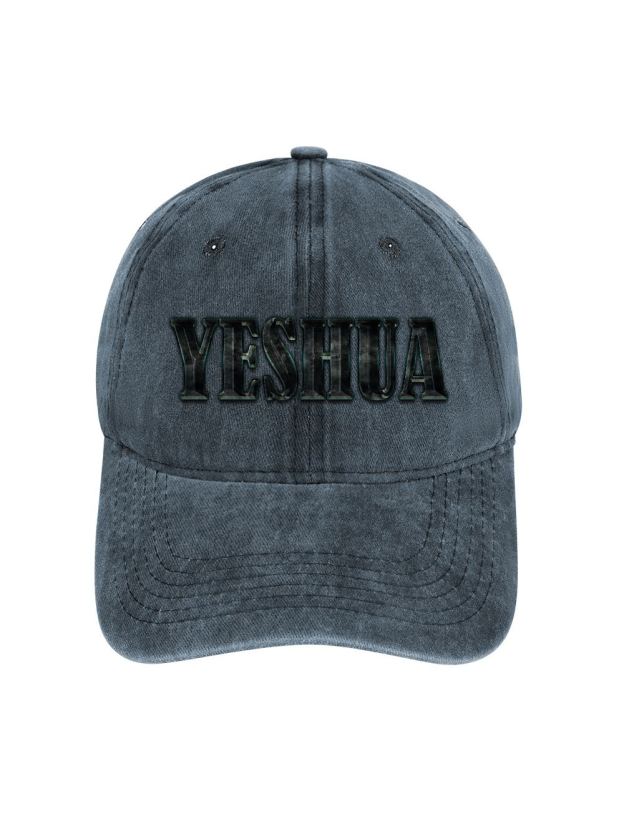 Yeshua Unisex Washed Baseball Cap-LOVELLX