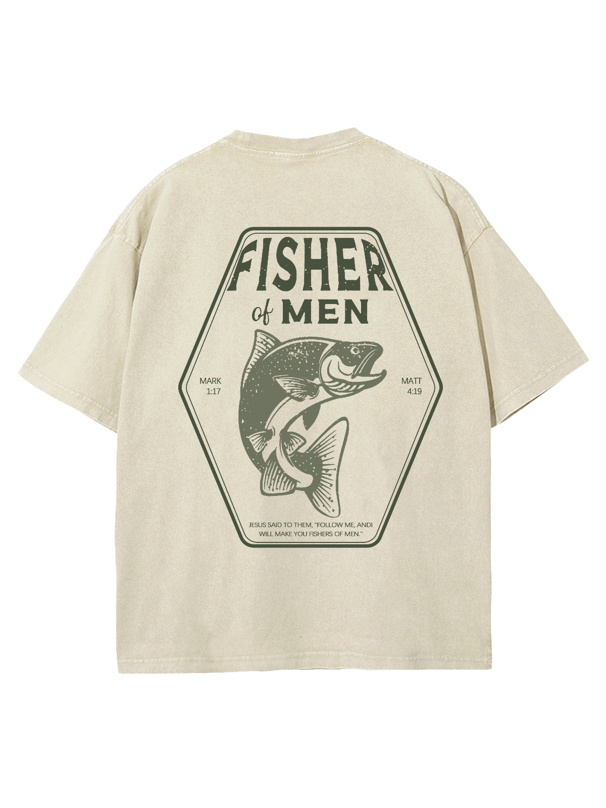Fishers of Men Unisex Washed T-Shirt