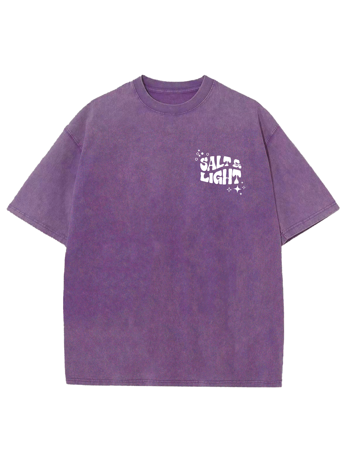Salt & Light Unisex Washed T-Shirt