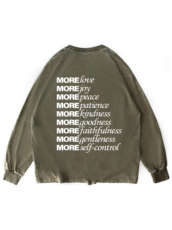 Made For More Unisex Washed Long Sleeve T-Shirt-LOVELLX