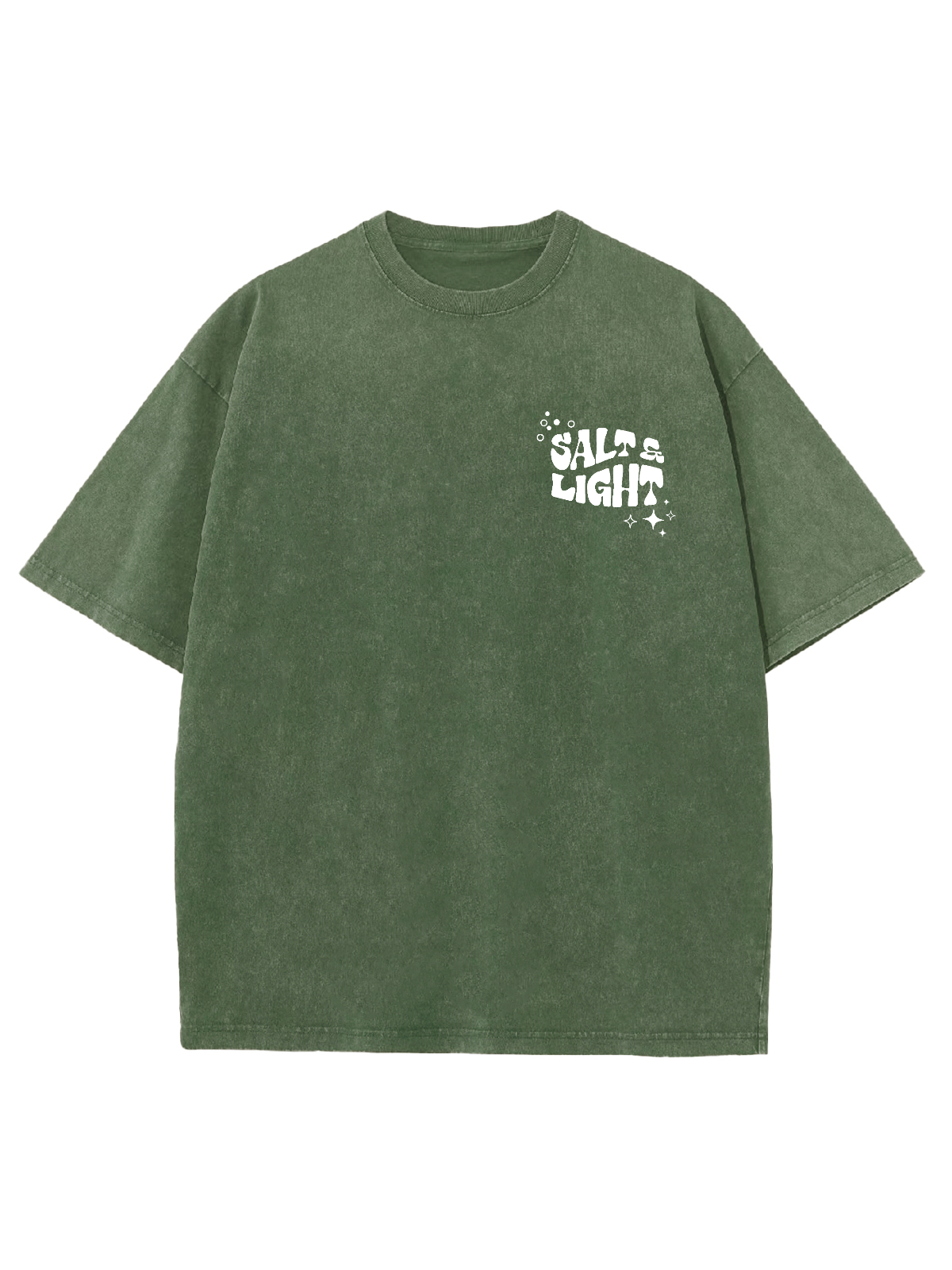 Salt & Light Unisex Washed T-Shirt