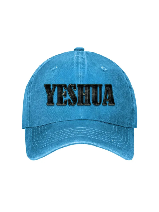 Yeshua Unisex Washed Baseball Cap-LOVELLX