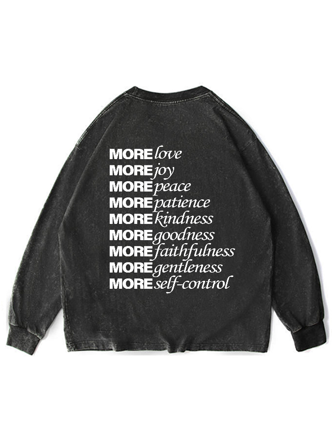 Made For More Unisex Washed Long Sleeve T-Shirt-LOVELLX