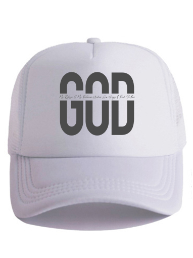 Psalm 91 Christian Unisex Mesh Baseball Cap-LOVELLX