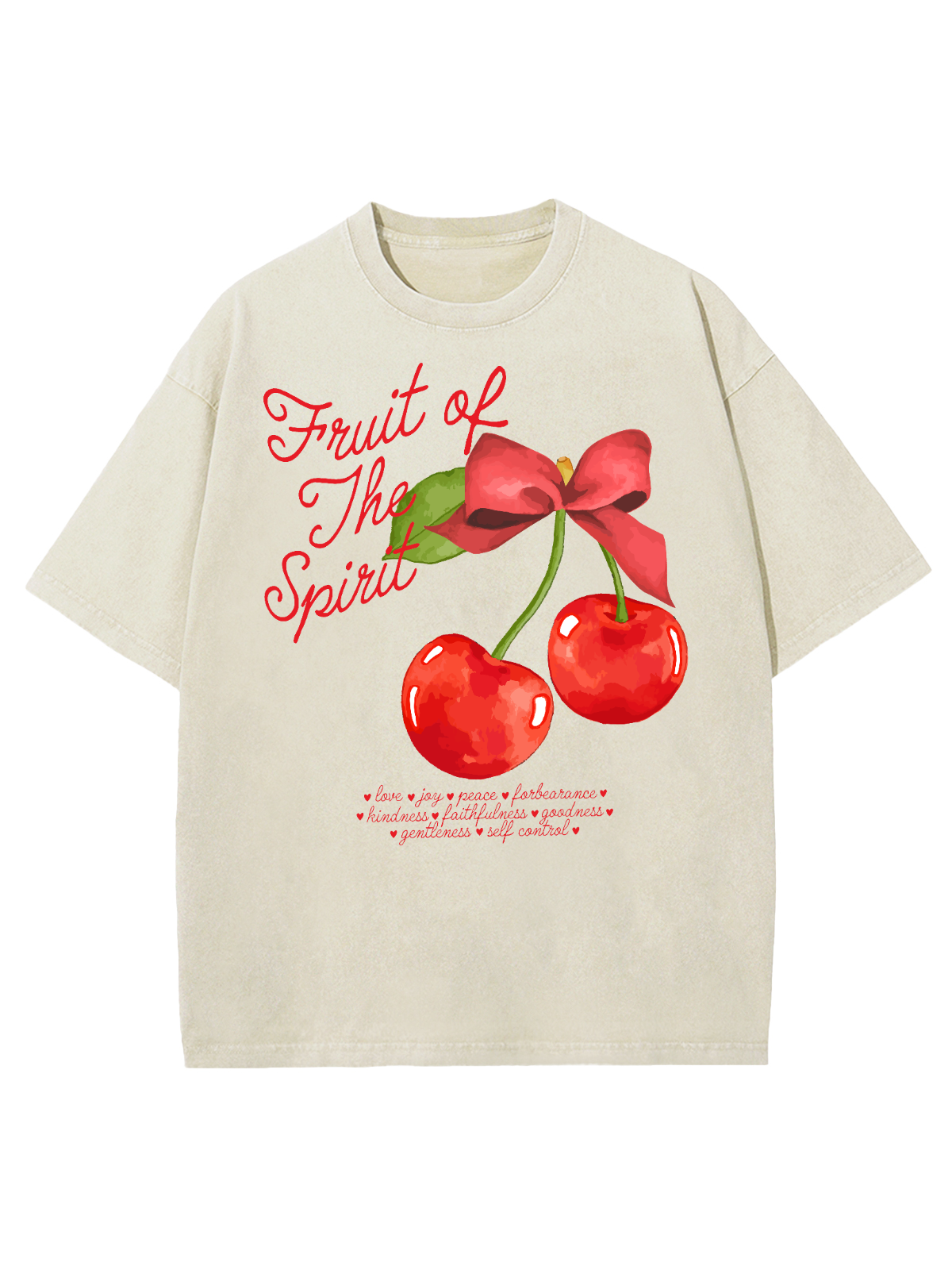 Fruit Of The Spirit Unisex Washed T-Shirt
