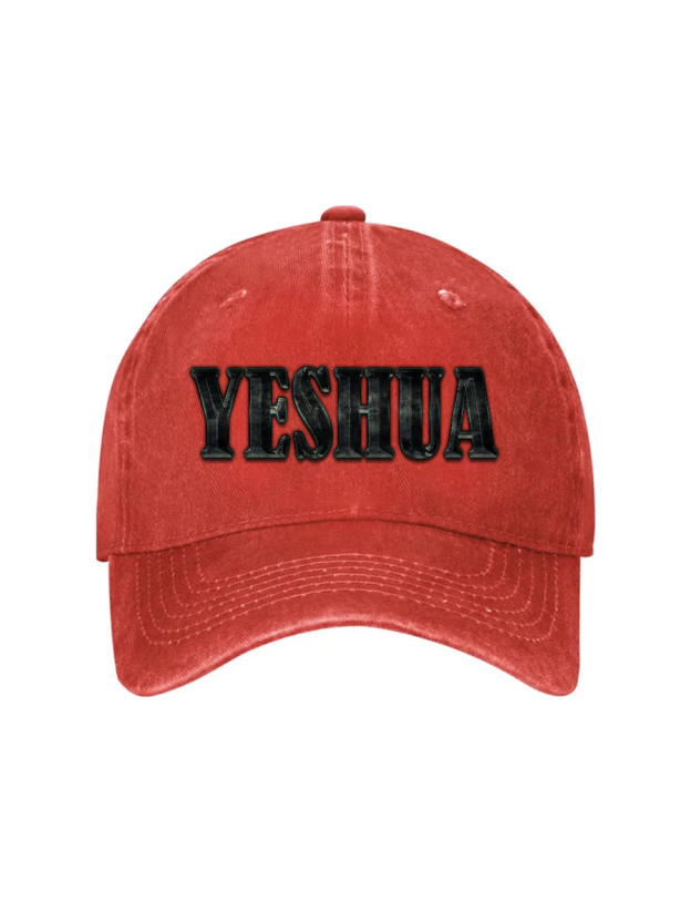 Yeshua Unisex Washed Baseball Cap-LOVELLX