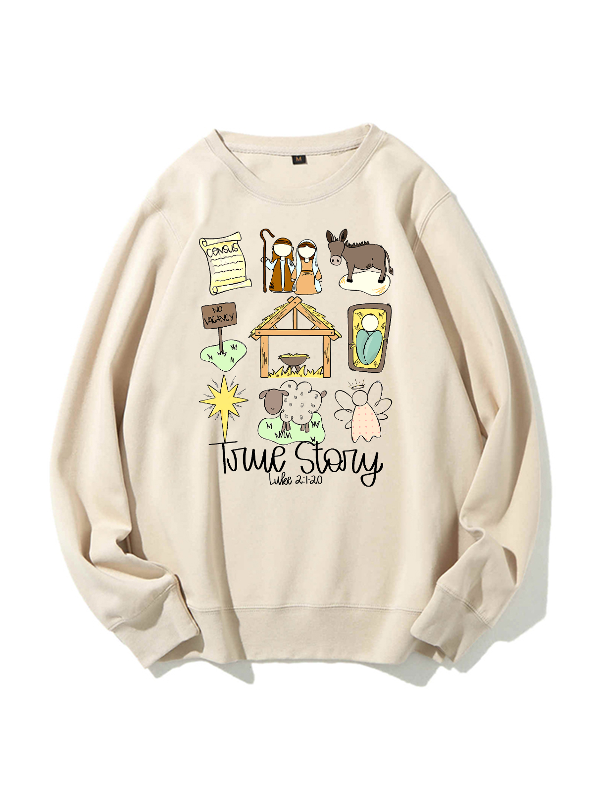 True Story Unisex Cotton Sweatshirt