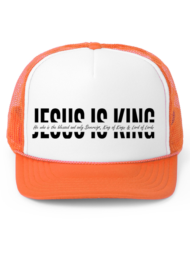 Jesus Is King Unisex Mesh Baseball Cap-LOVELLX