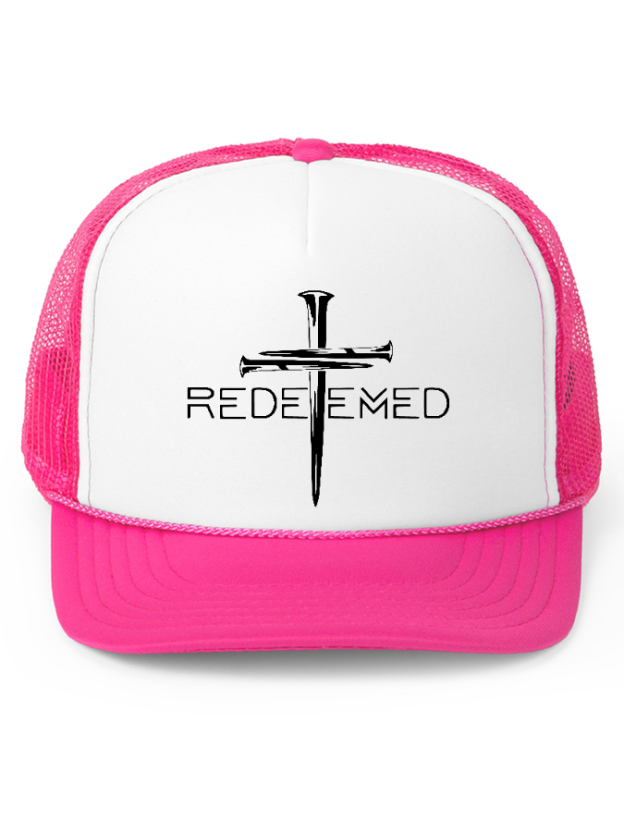 Redeemed Unisex Cotton Mesh Baseball Cap-LOVELLX