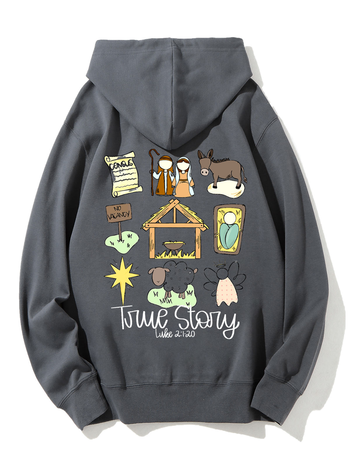 True Story Unisex Cotton Drawstring Hoodie