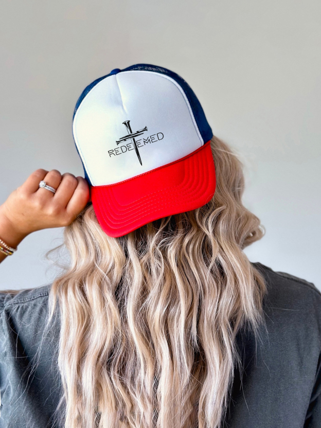Redeemed Unisex Cotton Mesh Baseball Cap-LOVELLX