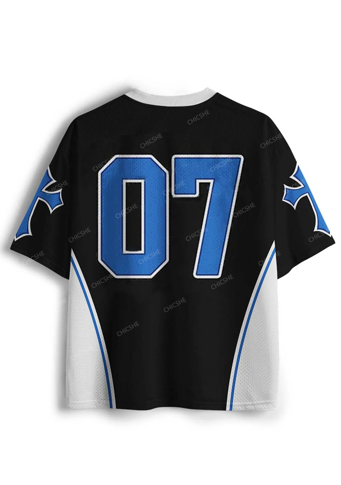 Black Cunt Y2K Mesh Jersey Shirts Chicshe 