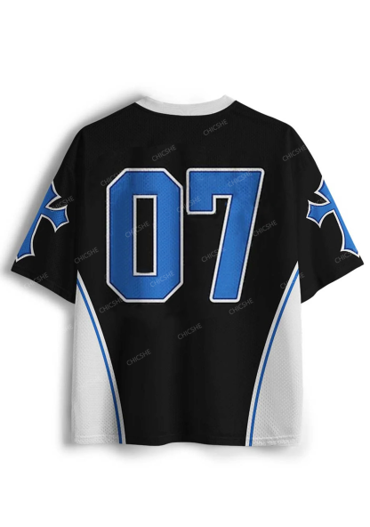 Black Cunt Y2K Mesh Jersey Shirts Chicshe 